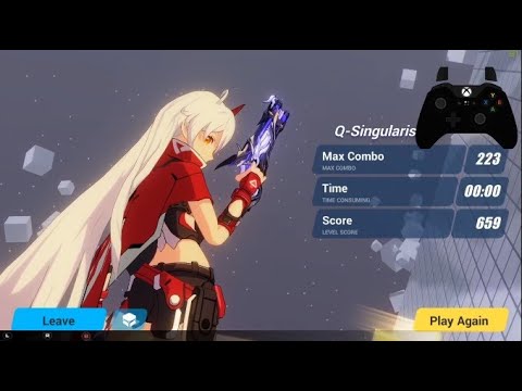 Honkai Impact 3 rd / HI3 Abyss Rush (Red Lotus) Physical Team nub run