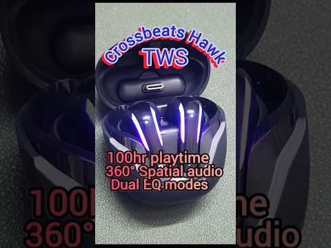 Gaming and music beast! Crossbeats Hawk TWS #techreview #noisecancellingearbuds