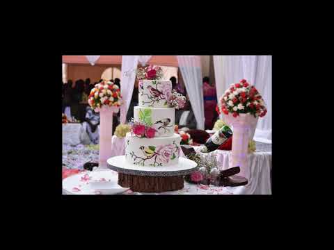 African traditional wedding cakes.