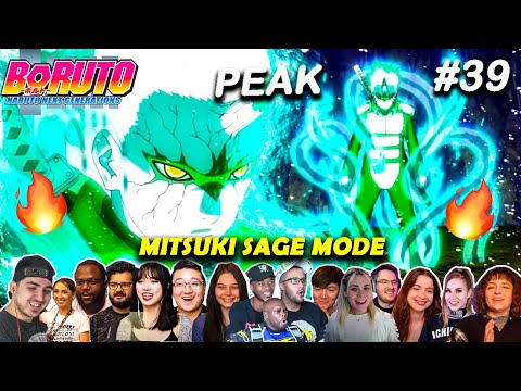 🐍Mitsuki Goes Sage Mode‼️"They Were Shocked"🤯BORUTO 39 Reaction Mashup [ボルト -- 海外の反応]