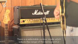 Video thumbnail for Quick Clip: Marshall 6100 Demo (with Gibson Les Paul) by Greg's Guitar Lessons