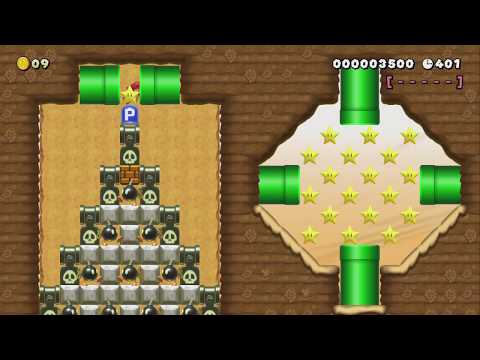 Mario Jones/Mechanical adventure by Juandjo - Super Mario Maker 2 - No Commentary 1bv