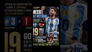 MESSI SAIR DO BANCO PARA FAZER HISTÓRIA NOVAMENTE 😱😱 #futebol #jogos #gols #copadomundo #football