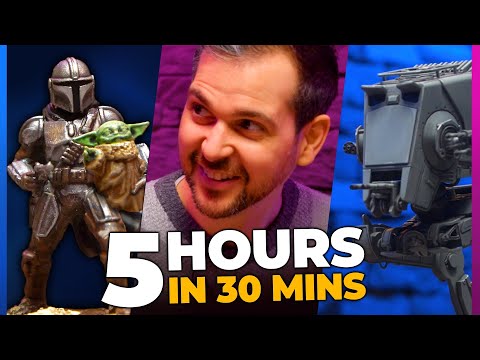 Can The Mandalorian save Baby Yoda? | Battle Report: Star Wars Legion