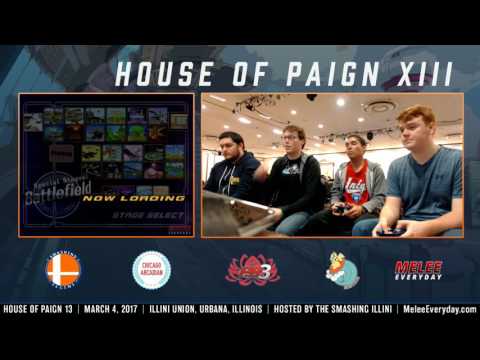 House of Paign 13 - Liberate & Shinobi vs. RG | RiK & RG | Lanceinthepants - SSBM - Grand Finals