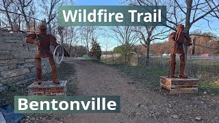 Wildfire MTB Trail, Slaughter Pen, Bentonville, Arkansas.