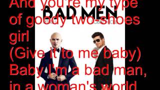 Pitbull - badman (Lyrics)