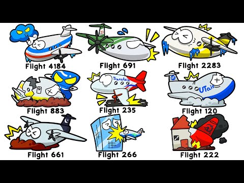 Every Worst ATR 72 Accident Explained in 13 Minutes