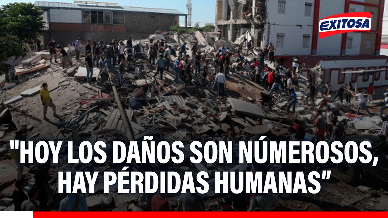 🔴🔵 Jhon Jaramillo, informó sobre la situación tras el fuerte terremoto que remeció el país
