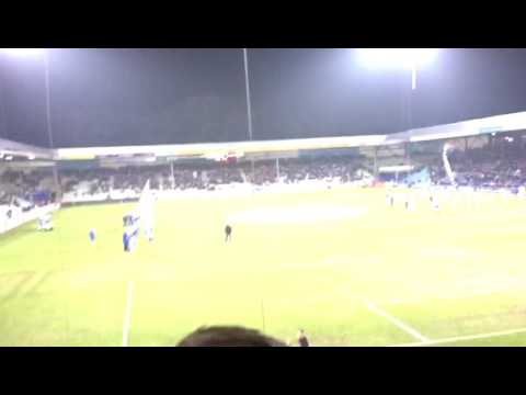 Opkomst De Graafschap - SC Telstar (2-1) met  eerbetoon aan overleden supporter.