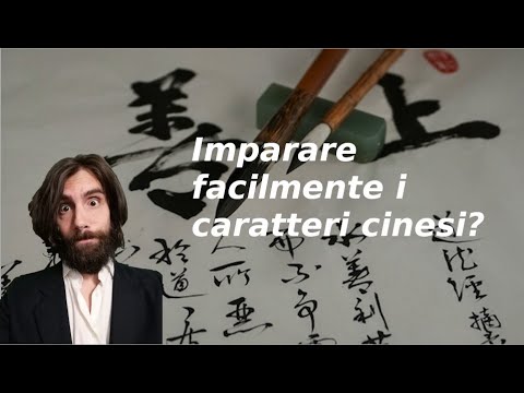 Origine della SCRITTURA CINESE - Come imparare a scrivere i caratteri?