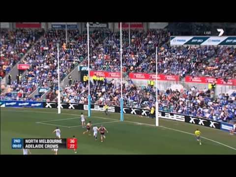 Round 22 AFL   North Melbourne vs Adelaide Crows Highlights