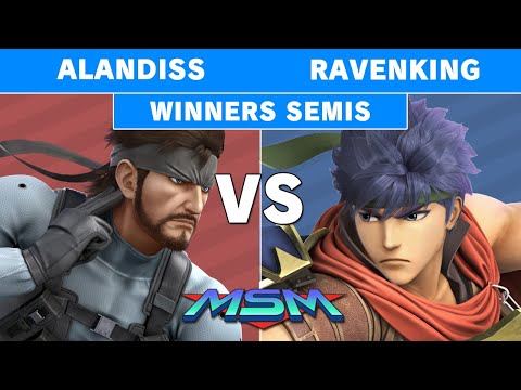 MSM Online 29 - AlanDiss (Snake) Vs. UGS | RavenKing (Ike) Winners Semis - Smash Ultimate