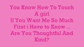 Touch a Girl lyrics (jojo)