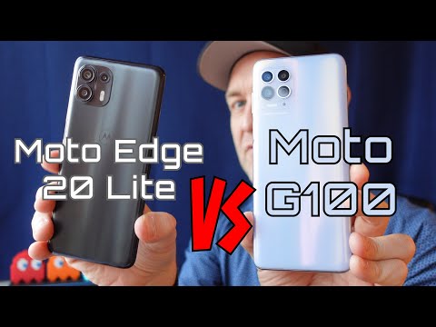 Moto Edge 20 lite vs Moto G100