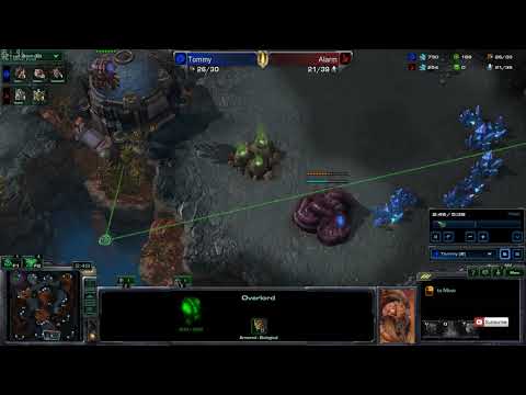 [starcraft II] ZvP blocking each other's expansions, nydus worm (with subtitle)
