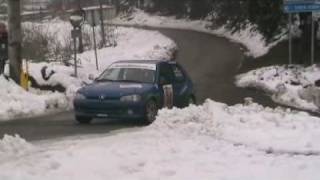 preview picture of video 'Rally sprint inverno 2008 (Moncalvo)'