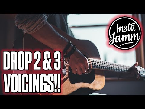 Drop 2 and 3 Voicings - Insta Jamm