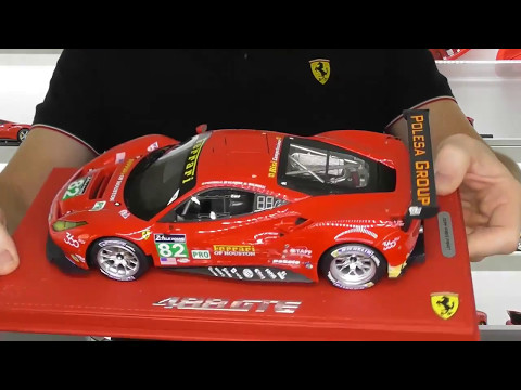 1/18 FERRARI 488 GTE LM by BBR Models - Full Review
