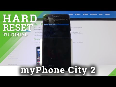HARD RESET myPhone City 2 – Erase Storage / Bypass Pattern Lock