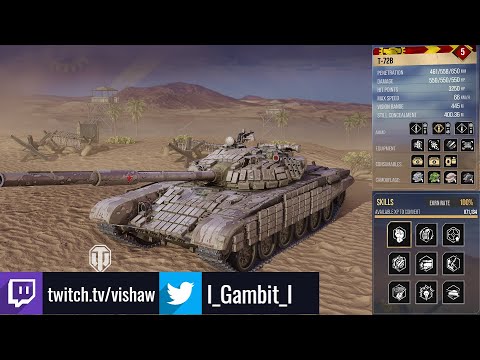 T-72B Stock - Bottom Tier Tank of Detente Era: 14K Damage: WoT Console - World of Tanks Console