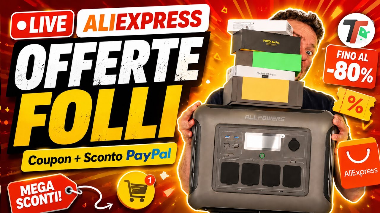 CHE occasione per RISPARMIARE: SCONTI + coupon fino a 110€ + sconto PAYPAL fino a 45€ (cumulabili)