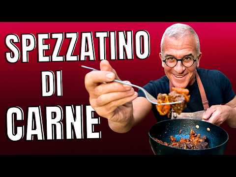 SPEZZATINO: 3 modi per farlo morbido e saporito! (manzo, vitello e bisonte) Ricetta Chef Max Mariola