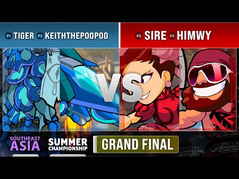 Tiger & KeithThePooPoo VS Sire & himwy - GRAND FINAL - SEA - Summer Championship 2022 - Doubles