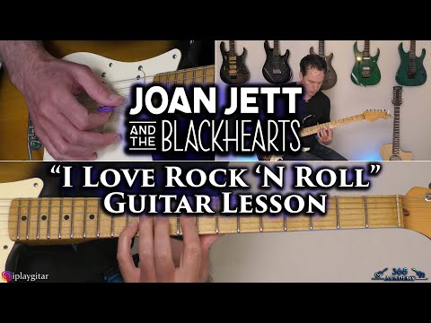 Joan Jett and the Blackhearts - I Love Rock 'N Roll Guitar Lesson