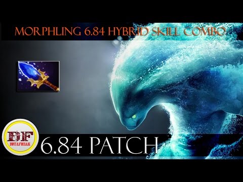 Morphling 6.84 Patch Hybrid Combos with Aghanim's scepter
