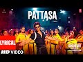 Lyrical Video Pattasa Jawan Tamil Shah Rukh Khan Atlee Anirudh Nayanthara Vivek Arivu