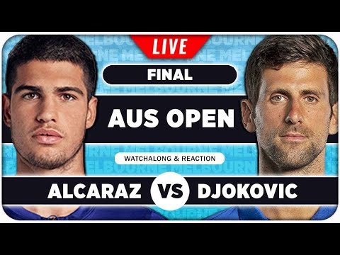 ALCARAZ vs DJOKOVIC • Australian Open 2026 Final • LIVE Tennis Watchalong
