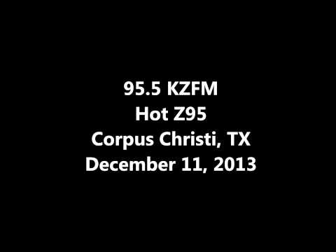 Aircheck - 95.5 KZFM Hot Z95 Corpus Christi, TX December 11, 2013