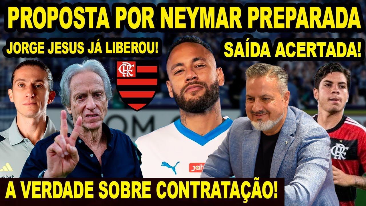 FLAMENGO PREPARA PROPOSTA POR NEYMAR? A VERDADE! MENGÃO ACERTA SAÍDA DE JOGADOR! REUNIÃO COM A FIFA