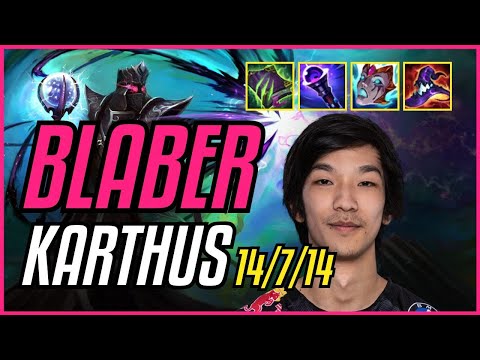 BLABER - KARTHUS vs KINDRED JUNGLE - EUW DIAMOND - PATCH 11.9