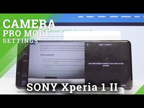 How to Use Camera Pro Mode in SONY Xperia 1 II – Camera Settings