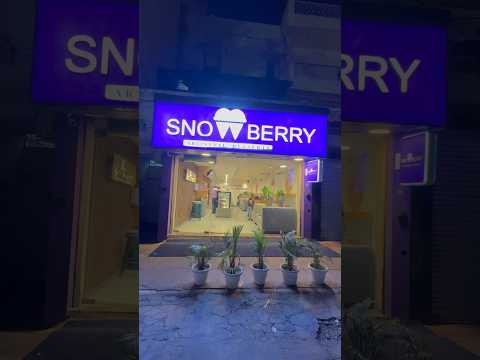BEST ICE CREAM In Delhi || Snowberry Rajouri garden // #food #shorts #ytshort @Snowberryindia
