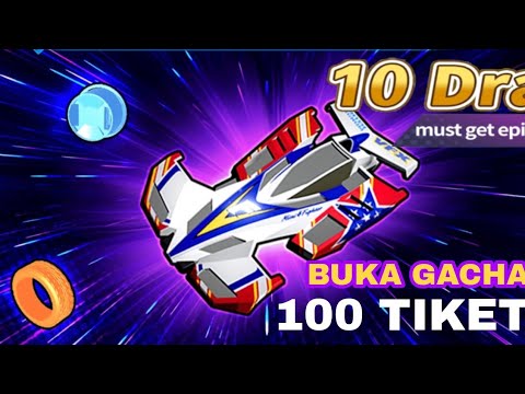 4WD RACER, Buka Gacha 100 Tiket.