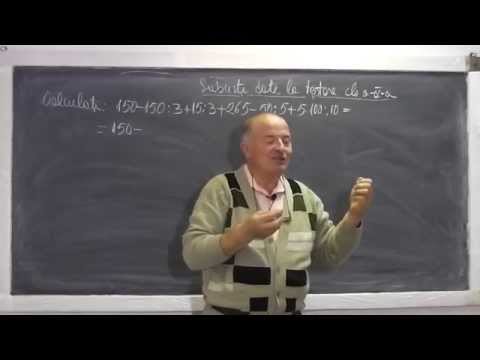 1/2 Lectia 644 - Operatii cu numere - Subiecte date la testare - Clasa 4