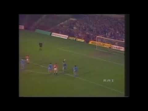 Manchester Utd v PSV Eindhoven UEFA Cup 2nd Round 2nd Leg 07-11-1984