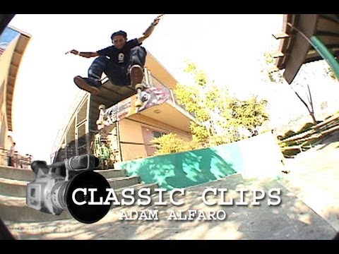 Adam Alfaro Skateboarding Classic Clips #66