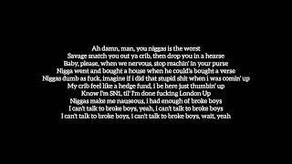 Drake - Broke Boys Lyrics