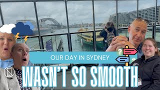 A NOT SO SMOOTH day in Sydney | We still had FUN! Leaving Cunard's amazing Queen Elizabeth cruise