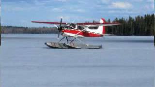 preview picture of video 'off the ice on floats, Red Lake, Ontario'