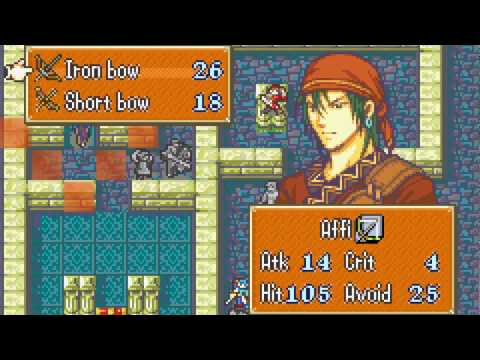 Fire Emblem 7 - Blazing Sword [Hard] Chapter 7x - The Black Shadow