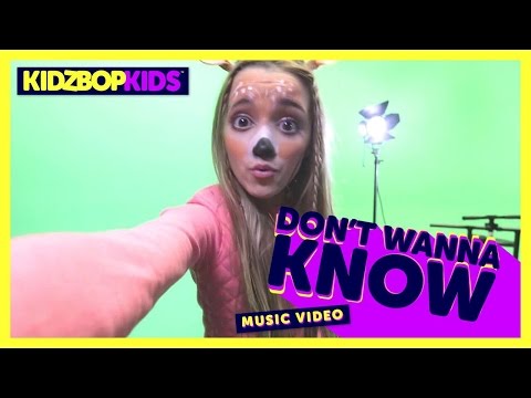 KIDZ BOP Kids - Don't Wanna Know (Official Music Video) [KIDZ BOP 34]