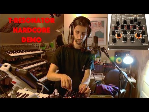 Jomox T-Resonator Hardcore Demo walkthrough