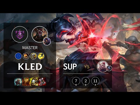Kled Support vs Rakan - EUW Master Patch 11.15