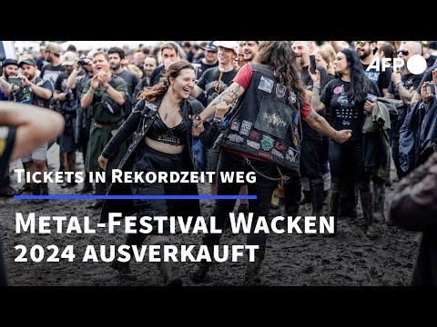 Wacken-Karten für das kommende Jahr in Rekordzeit ausverkauft | AFP
