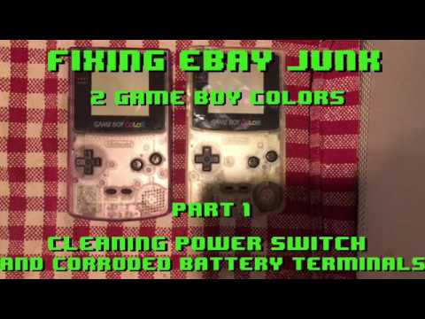 Fixing eBay Junk - 2 Game Boy Color  - Part 1 No Power Issue